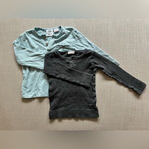 Jamie Kay & Zara Henley Shirt Baby Boy Bundle 9-12M